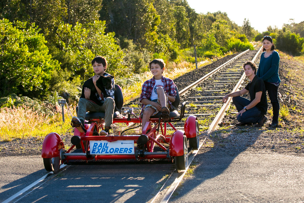RAIL EXPLORERS BYRON BAY.